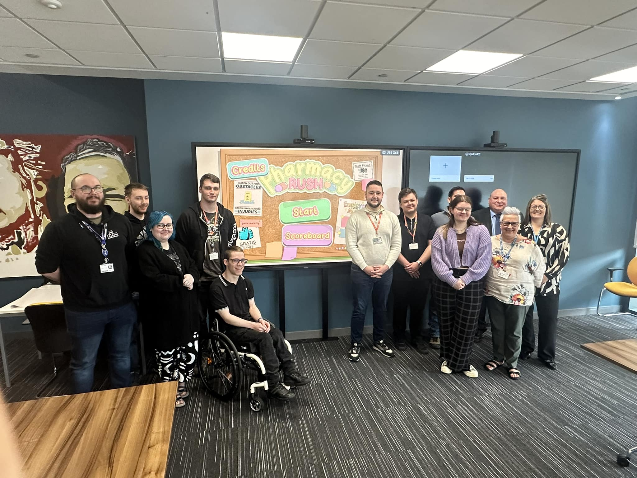 Showcasing the game gallery preview